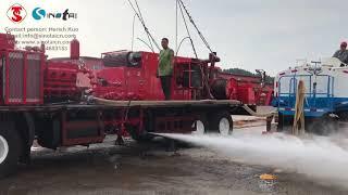 Flushby unit is flushing