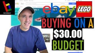 VINTAGE LEGO IS SO EXPENSIVE | eBay LEGO Buying on a $30 Budget