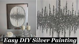 Easy DIY Silver Painting