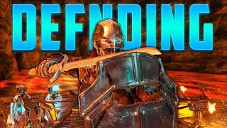 Defending The Best SOLO Location On ARK