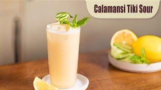 Calamansi Tiki Sour l UFC Velvet Almond Milk Unsweetened