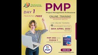 PMP Online Training | April 2022 Batch | Day 1 Training - Open For All  | ShriLearning