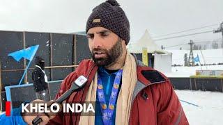 Zubair Ahmad clinches gold, silver at Khelo India Winter Games in Gulmarg