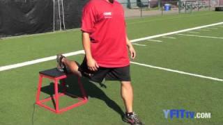 Single Leg Bench Squat - Training Tip Week