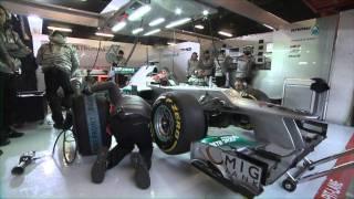 2012 MERCEDES AMG Team Launch - Footage