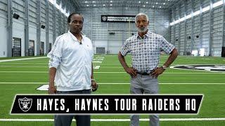 Lester Hayes and Mike Haynes Reunite to Tour Raiders HQ | NFL