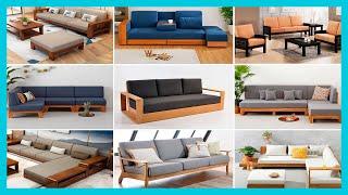 94 IDEAS of MODERN WOODEN SOFAS 2022