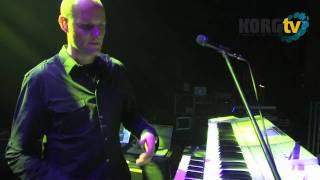 KORG TV / Backstage bei UNHEILIG: Der Graf + Keyboarder Henning Verlage mit KORG M3 XP, KP3 + R3