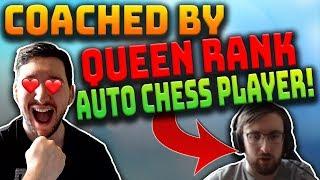 Dragon/Knight  tutorial by a QUEEN AUTO CHESS PLAYER (I get coached!) | Auto Chess Mobile