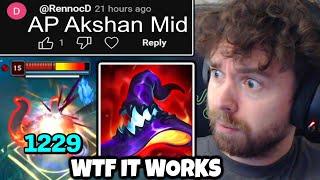 AP AKSHAN is HIDDEN STRONG OFF-META PICK | Lethal Tempo Tahm Kench, Shroom Teemo Mid