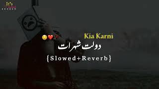 Dolat Shohrat  || {Slowed+Reverb} || Song || Asfand Typist || 1k view's || urdu Music  ||