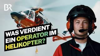 Job im Helikopter: Er bringt Techniker zum Offshore Windpark I Lohnt sich das? I BR