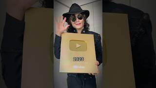 Reached 1 million YouTube subscribers! Michael's glorious history#michaeljackton #michaeljackson