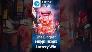 LOTSY — Hong Kong's Biggest Lottery Win Ever! #GettingMillionsDone #lotsy #ltsy #jackpot #