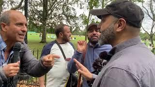 you views sound like islamophobie | #efdawah | br abbas and dr imran | speakers corner