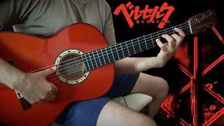 『Blood and Guts - Passionate』(Berserk) meet flamenco gipsy guitar【anime fingerstyle cover】ベルセルク