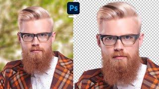 How to Remove Beard Background with photoshop cs6 | PHOTOSHOP TUTORIAL