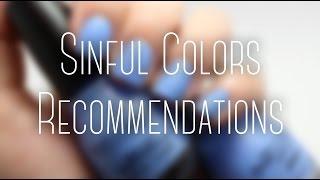 Sinful Colors Recommendations