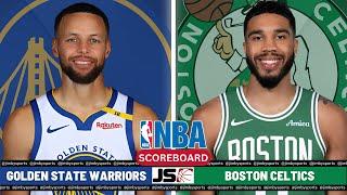 Golden State Warriors Vs Boston Celtics | NBA Live Play-By-Play Scoreboard 2024