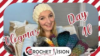 Pom Poms on Pom Poms and a Trip To Longwood Gardens | Crochet Vision Vlogmas Day 10