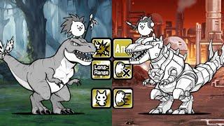 Enter New Dynamites Uber: Dynasaurus Cat / Mecha Dynasaurus Cat!! (13.6 Update) [The Battle Cats]