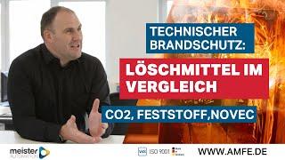 Technischer Brandschutz: Löschmittel im Vergleich