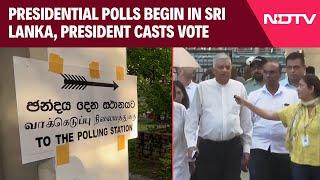 Sri Lanka Elections: Presidential Polls Begin In Sri Lanka, Ranil Wickremesinghe Casts Vote