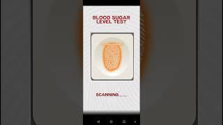 Blood Sugar Level Test App