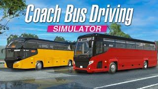 US Coach Bus Driving Simulator 3D - Real Coach Bus Offroad Driver - Android GamePlay