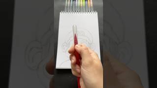 Drawing, Metal pencil and Markers #art #pendrawing #drawing #painting #shortsvideo #tutorial #shorts