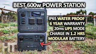 BLUETTI AC60 600w LiFePO4 UPS Modular Battery Power Station Solar Generator