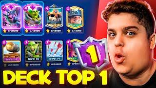 ESSE FOI O DECK TOP 1 DO MUNDO NA TEMPORADA! *MORTEIRO VOLTOU*