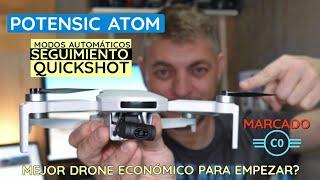 POTENSIC ATOM | Te va a SORPRENDER !! MODOS INTELIGENTES - drone con marcado C0