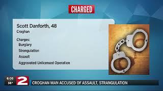 Croghan man arrested, charged with assault, strangulation