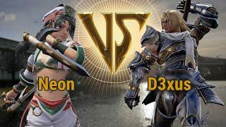 Neon (Talim) VS D3xus (Siegfried) | Soulcalibur VI