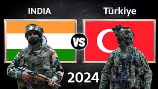 India vs Turkey Military Power Comparison 2024 | Türkiye vs India Military Power 2024