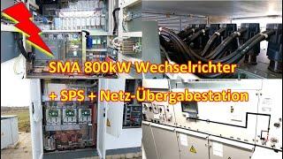 #127 - Exklusive Einblicke in einen SMA 800kW PV-Wechselrichter und der PV-Park-Infrastruktur