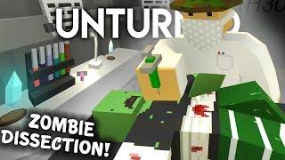 DISSECTING A ZOMBIE! (Unturned Survival Roleplay #24)
