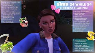 HOW TO COMPLETE THE 24 WHILE 24 CHECKLIST CHALLENGE | THE SIMS 4