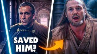 What If Count Dooku SAVED Qui-Gon On Naboo