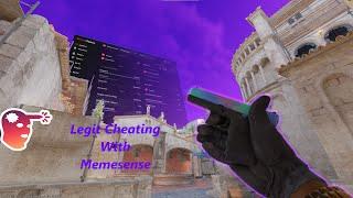 Cs2 LEGIT Cheating with memesense on my main account | Premier | Ft. fivestarsolutions