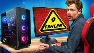 9 FEHLER, die jeder neue PC-GAMER macht!