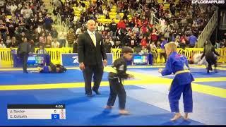 Jack Saxton | Gold medalist at the 2019 IBJJF Pan Kids Championship of the World | Long Beach, CA