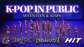 [K-POP IN PUBLIC] Performing SEVENTEEN and AESPA LIVE at Our School! [Maestro, Armageddon, HIT]