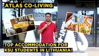 "Atlas Co-Living: A Full Tour of Modern Student Living Near KSU University, Lithuania"