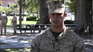 Sgt. Joshua Ashley Memorial Ceremony - Interview with Lance Cpl. Ferrell