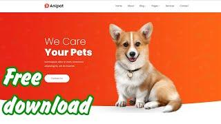 Super beautiful pet shop template