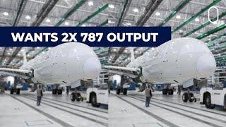 Boeing Aims To Double 787 Production In South Carolina