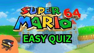 Super Mario 64 Quiz - (Easy)