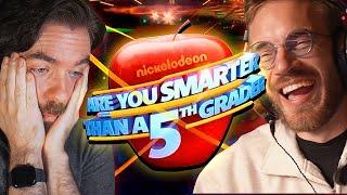 Are we smarter than A Fifth Grader? (Collab with @PewDiePie)